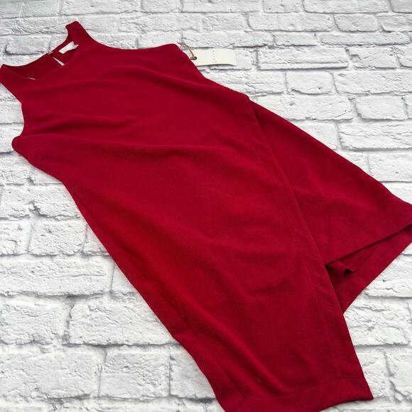 Leith Dresses & Skirts - LEITH NORDSTORM Crossver Asymmetric Open Back Sheath Dress Pink Medium NWT